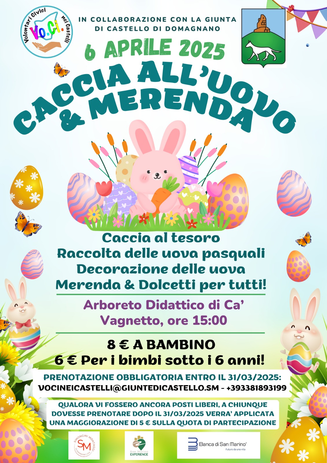 Caccia all’Uovo e Merenda: Un Evento per Tutta la Famiglia!